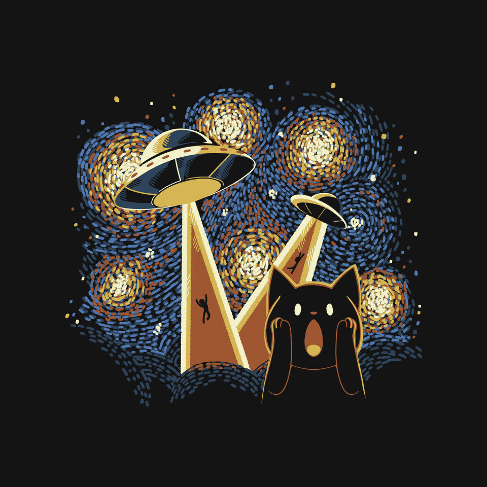 Alien Invasion Cat Scream