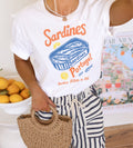 Retro Sardines Graphic Tee | Summer Tee
