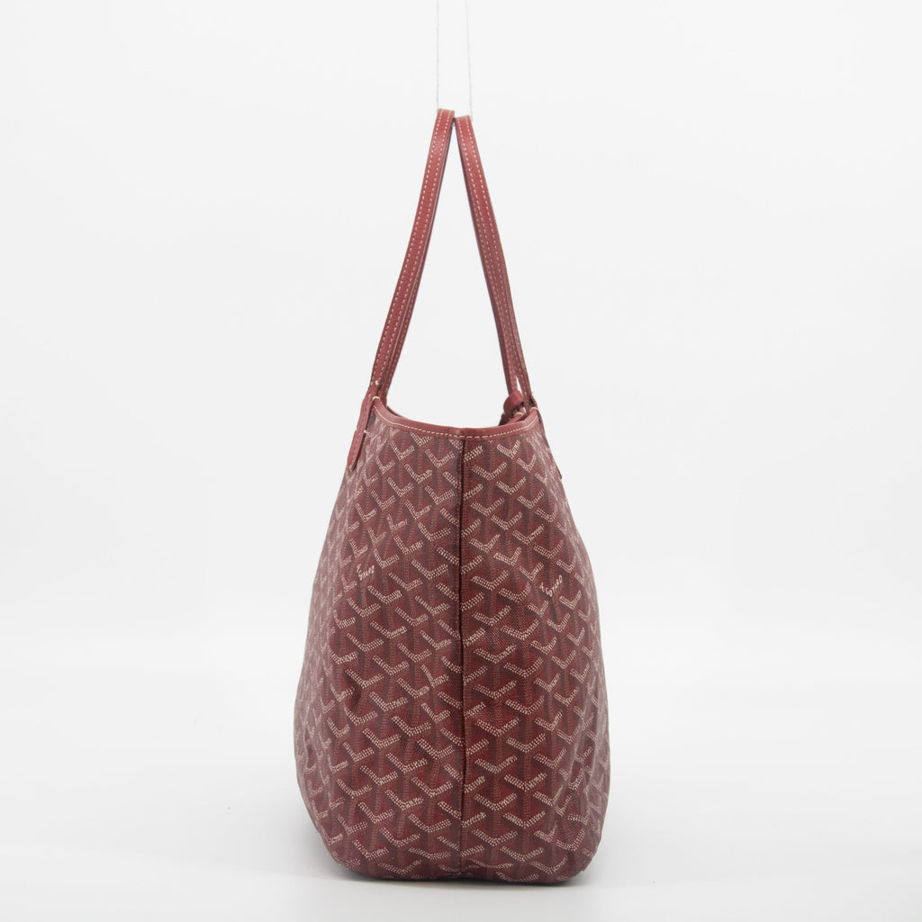 Goyard Red Herringbone Saint Louis PM w/ Pouch #2018