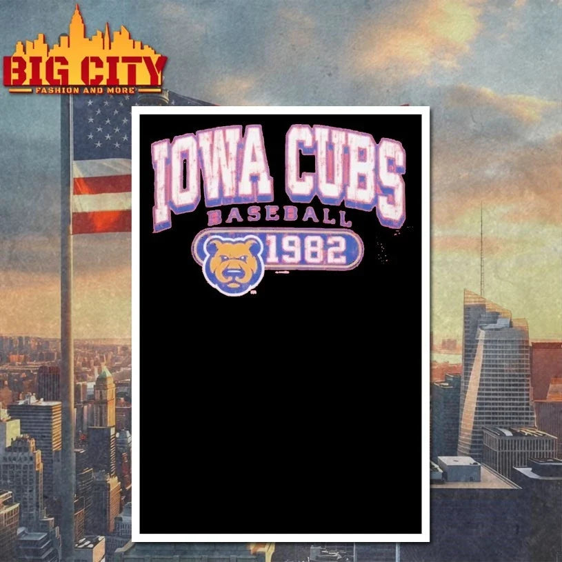 2026 Iowa Cubs Baseball 1982 Giveaway Unisex