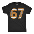 6 7 Football Men's T Shirt