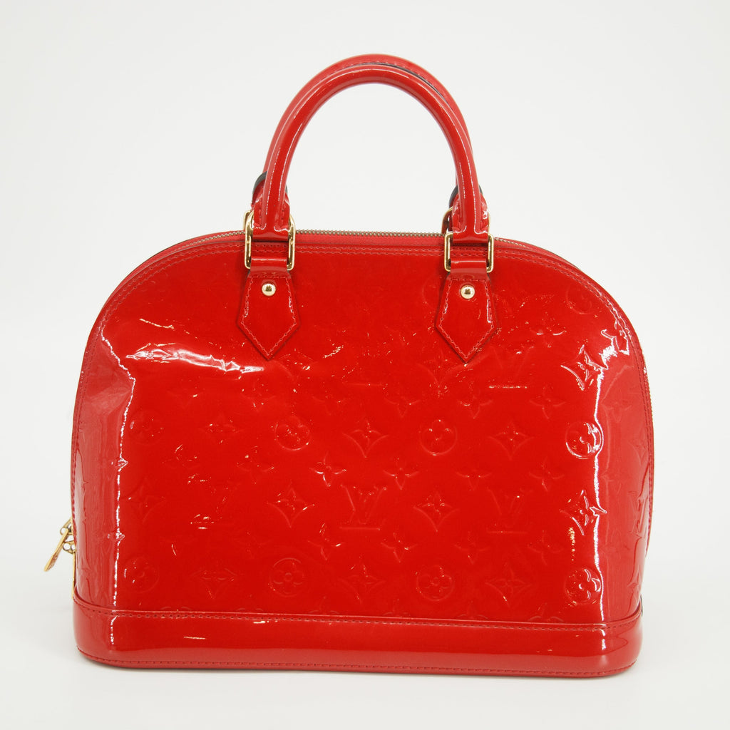 LV Red Vernis Alma BB #2585