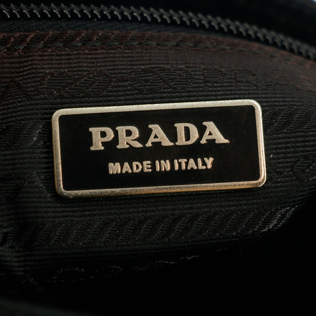 Prada Black Tessuto Nylon Crossbody #2586