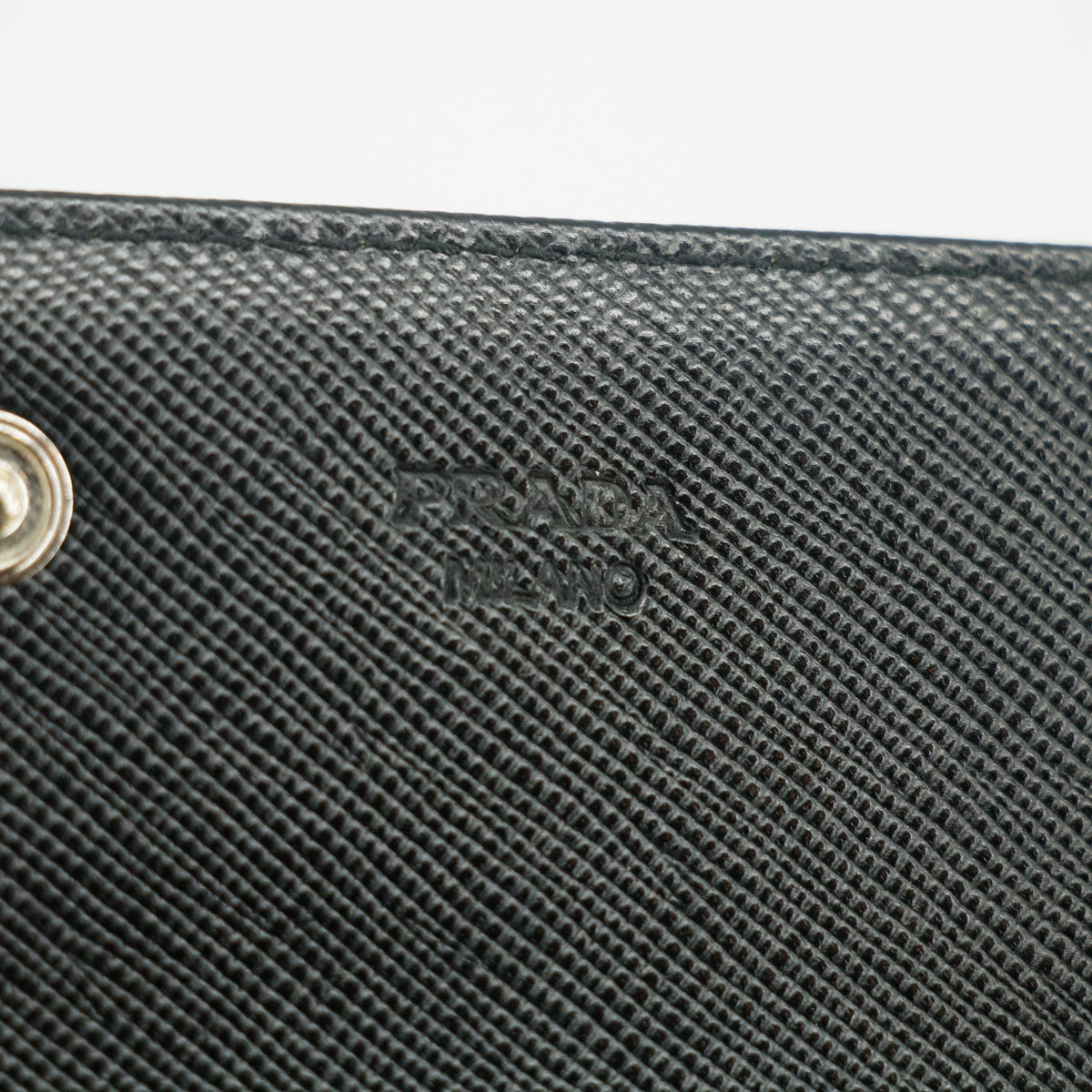 Prada Black Tessuto Nylon Long Wallet #2641