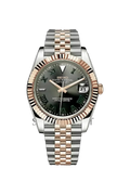 Mod Datejust Wimbledon Two-Tone Rose Gold Gray