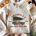 Embroidered Griswold Christmas Tree Farm Sweatshirt