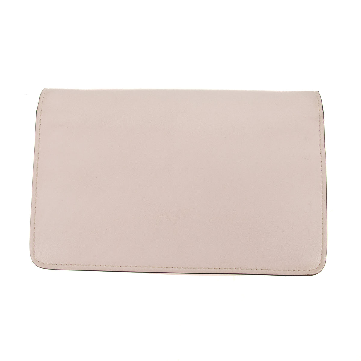 Fendi Leather Rainbow Stud Tub Wallet On a Chain Pink #3307
