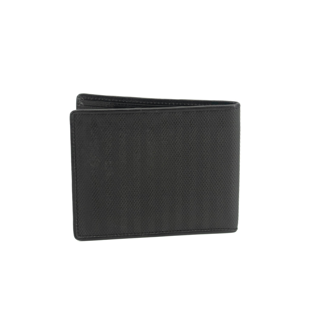 Fendi Black Leather Mens Bifold Wallet #3611
