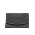 Chanel Lambskin Black Compact Case #3721