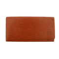 Lous Vuitton Brown Epi Leather Long Wallet #3833