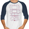 3DS - 3/4 Sleeve Raglan