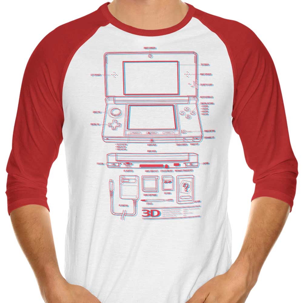 3DS - 3/4 Sleeve Raglan