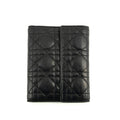Christian Dior Cannage Leather Black Agenda #4724
