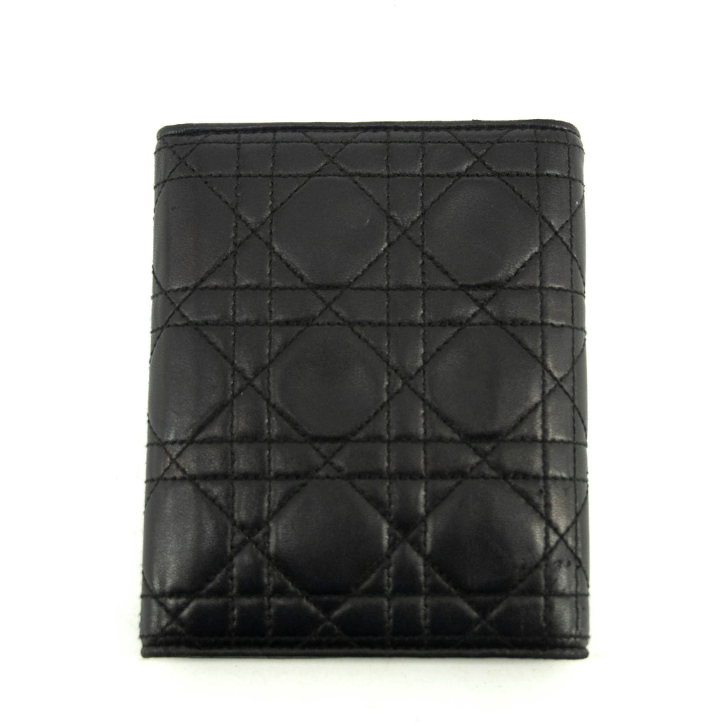 Christian Dior Cannage Leather Black Agenda #4724