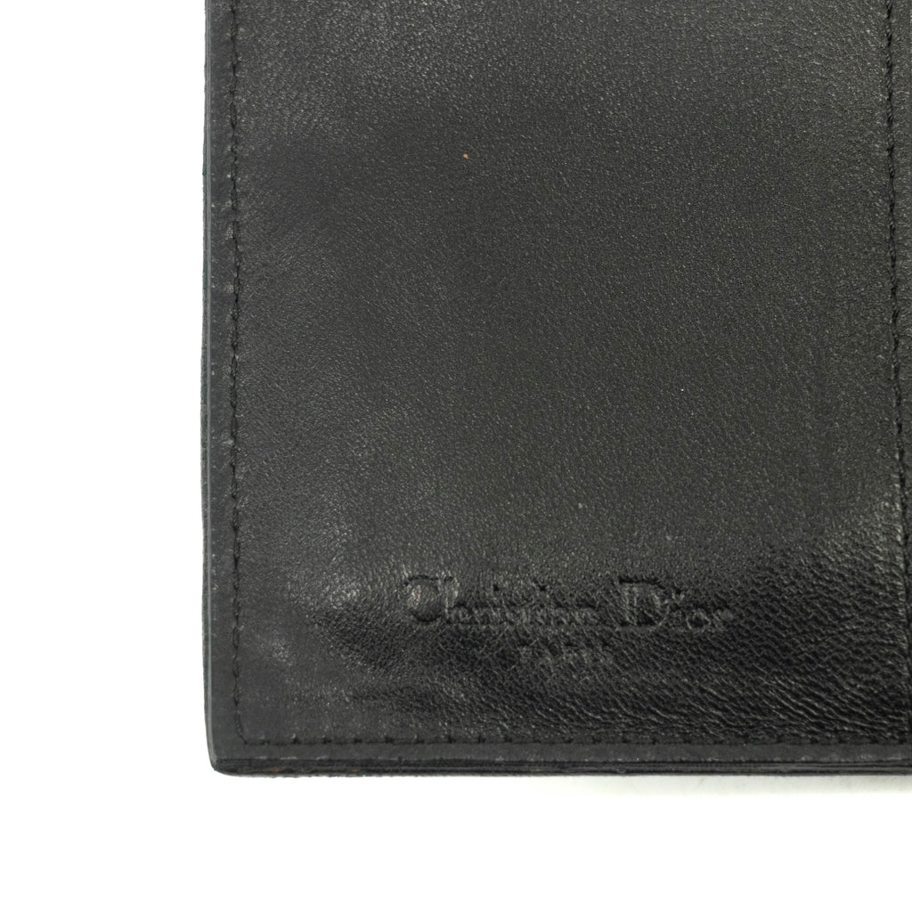 Christian Dior Cannage Leather Black Agenda #4724