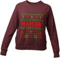 Mamaw Ugly Christmas Sweatshirt for Women, Grandmother Gift for Grandma