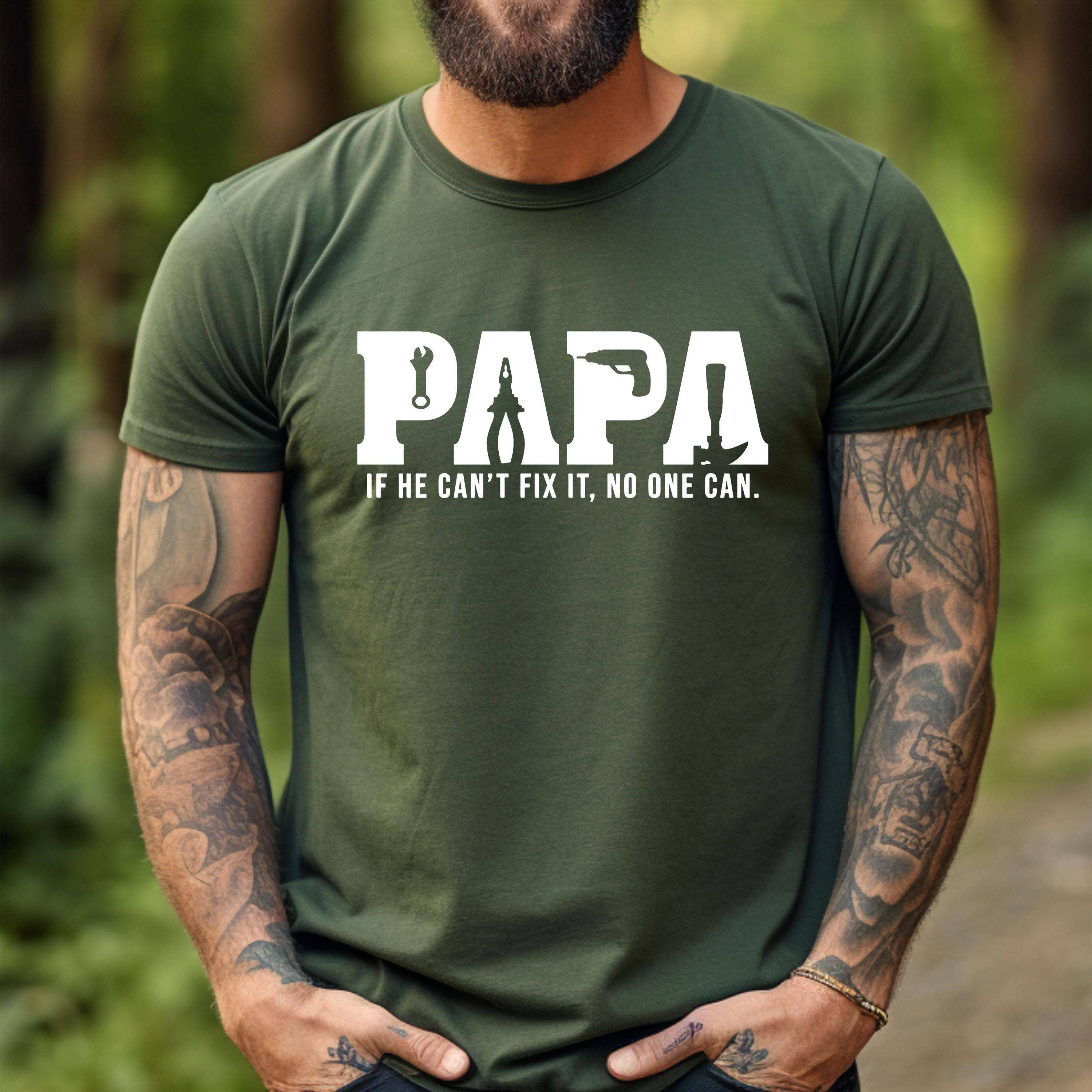 Papa Can Fix It Tool Box Tee