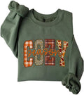 Cozy Season Sweatshirt Women Crewneck Sweatshirts Coffee Weather Pullover Long Sleeve Shirt Casual Fleece Tops