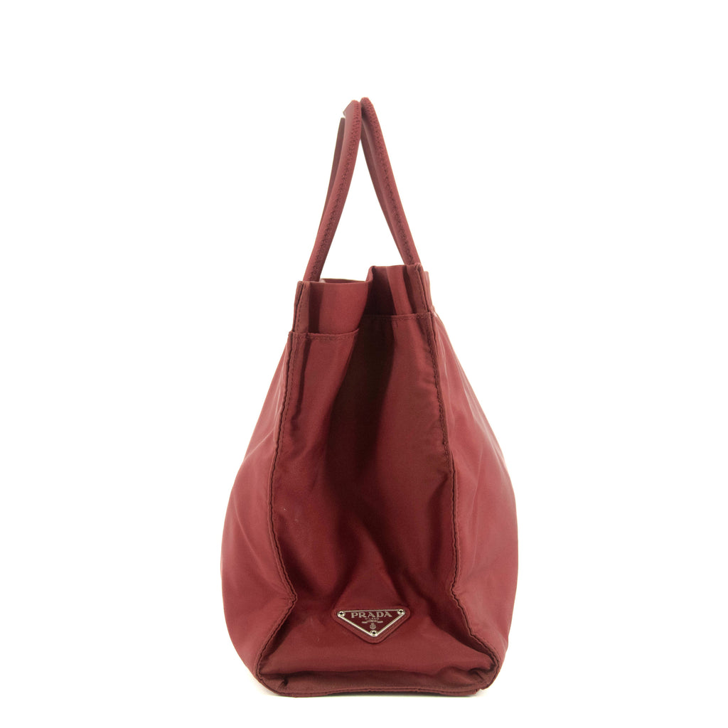 Prada Nyon Red Tote #5251