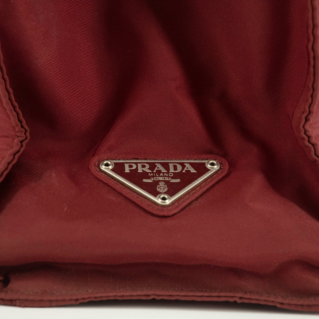 Prada Nyon Red Tote #5251