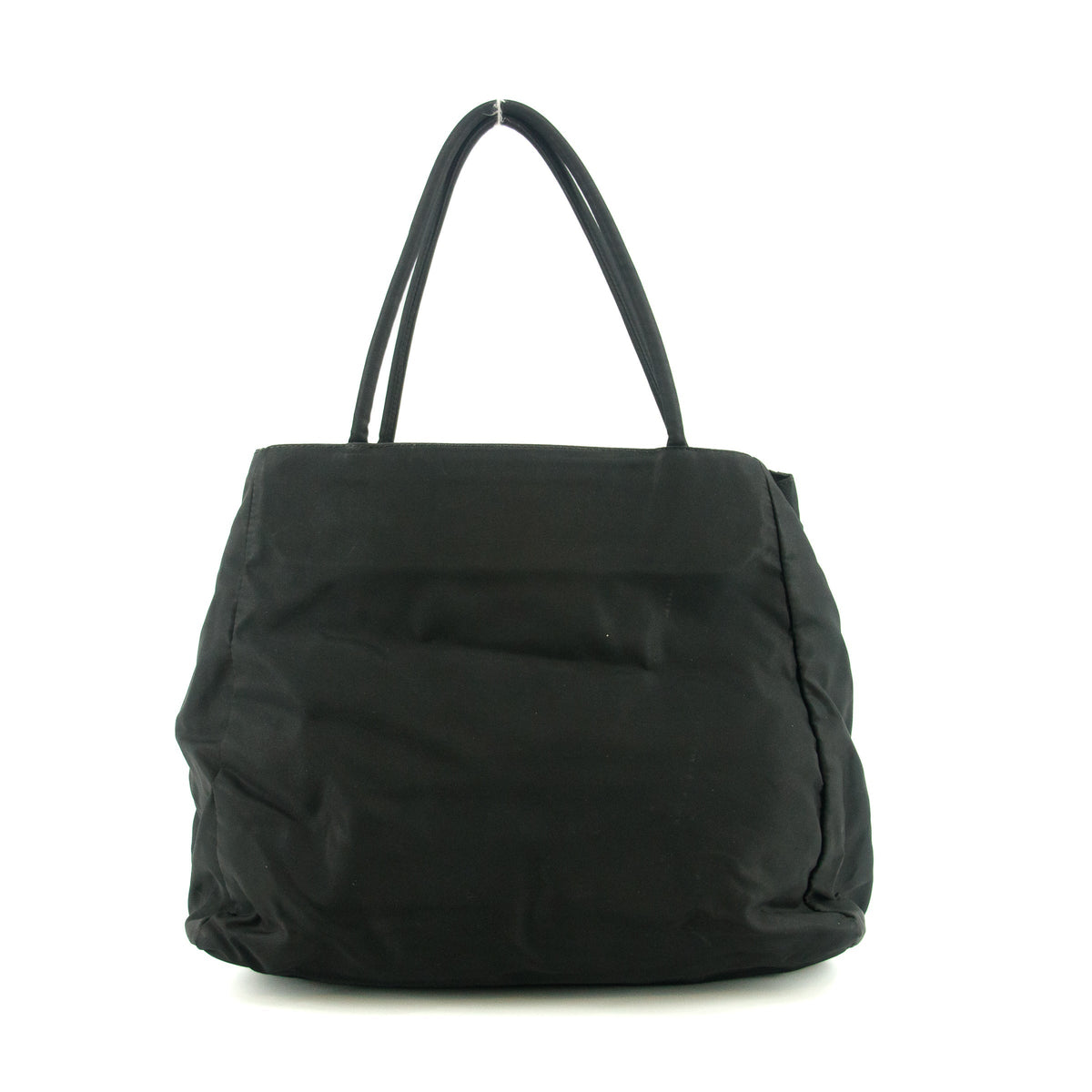 Prada Tessuto Nylon Black City Tote #5296