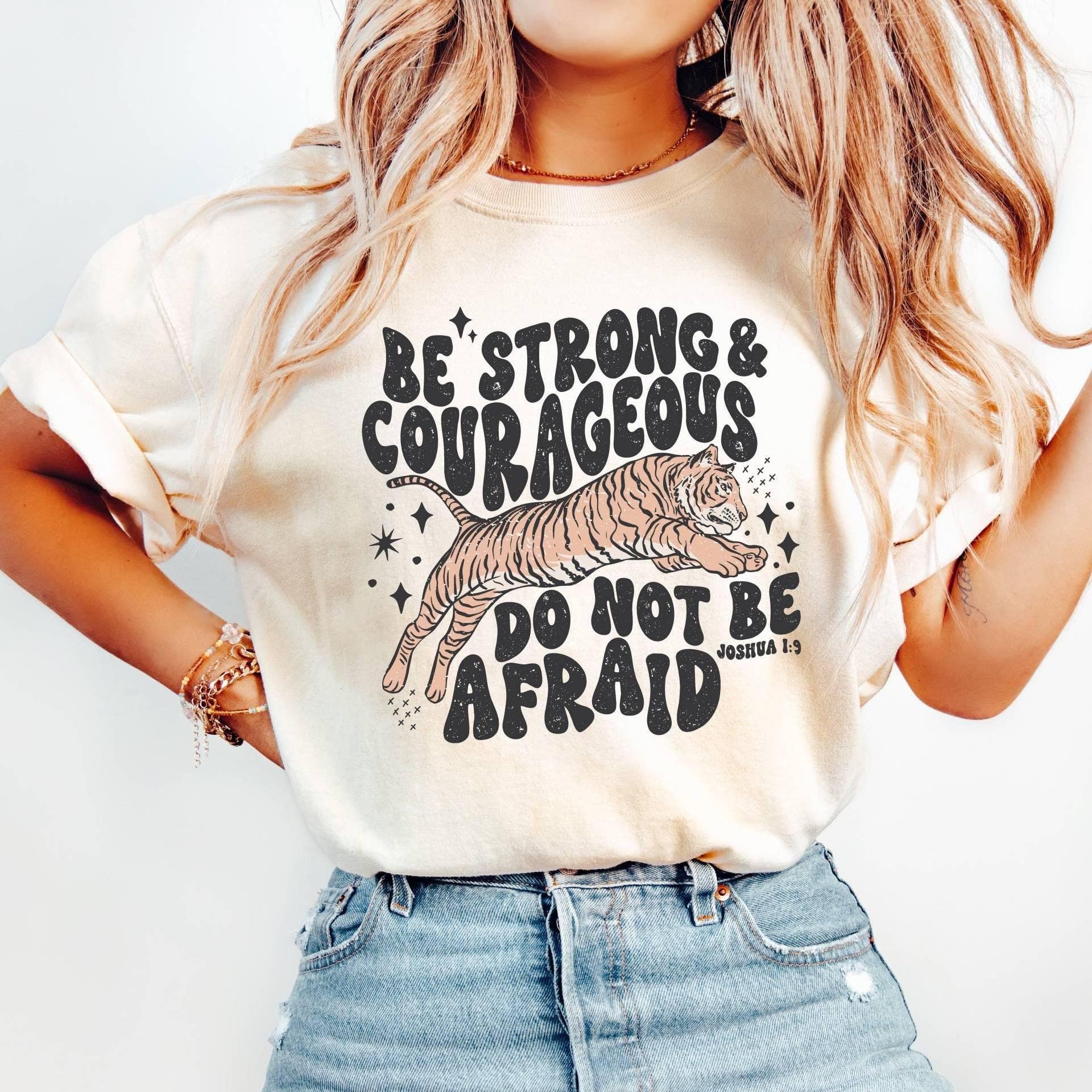 Faithful Tiger Warrior Women's Christian Tee