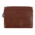 Cartier Must de Cartier Red Leather Portfolio Clutch #5746