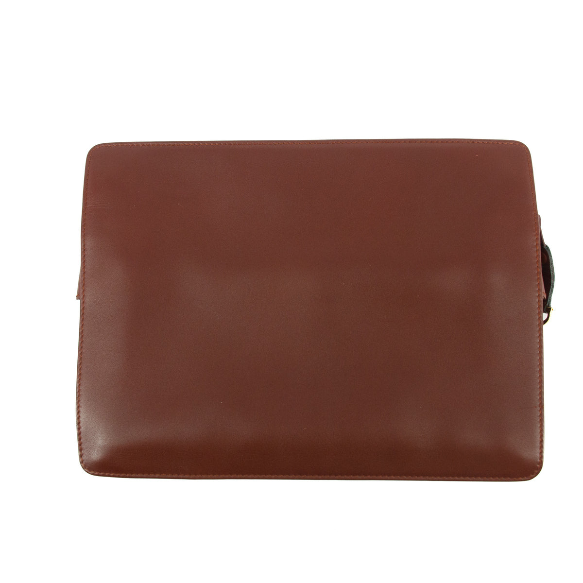 Cartier Must de Cartier Red Leather Portfolio Clutch #5746