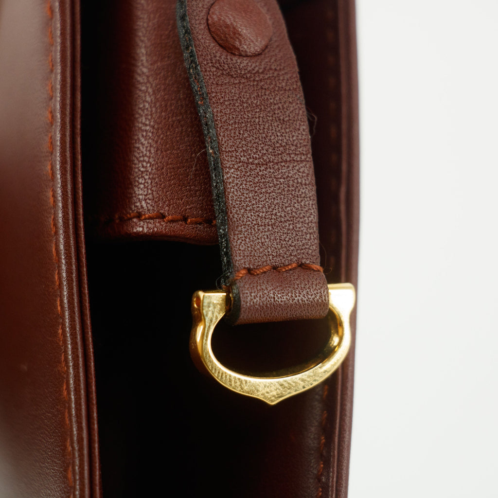 Cartier Must de Cartier Red Leather Portfolio Clutch #5746