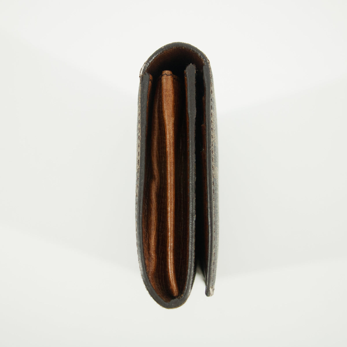 Fendi Monogram Canvas Brown Zucca Long Wallet #5766