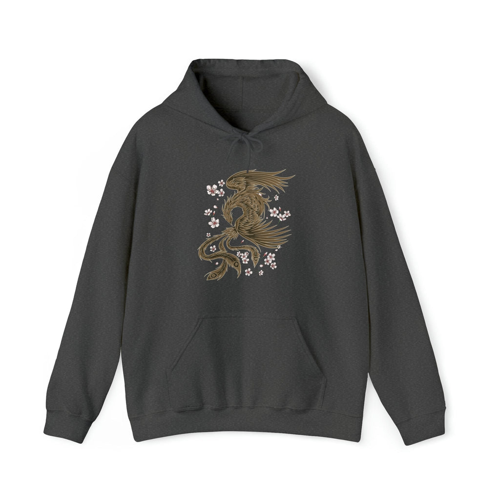 Fiery Phoenix In The Sakura Sky Unisex