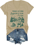 Probably Just Going to Jingle Some of The Way I'm Tired Shirt Jingle Tired Christmas Tshirt for Women Men