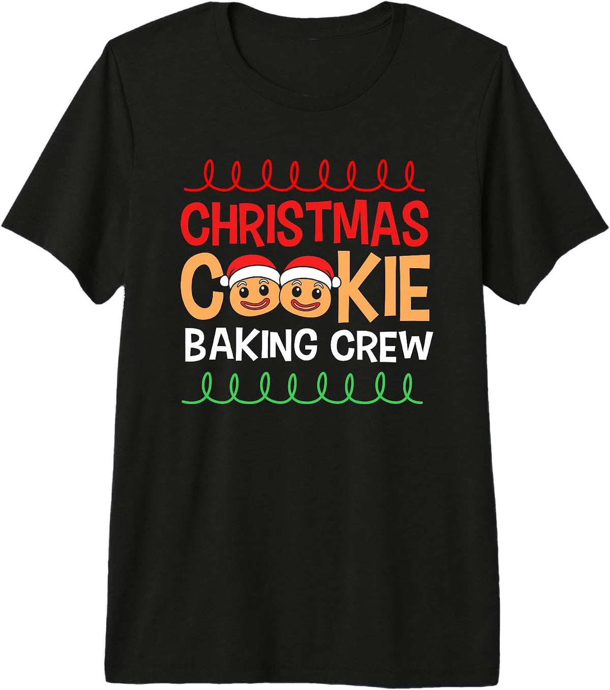 Christmas Cookie Baking Crew Xmas Gingerbread Man