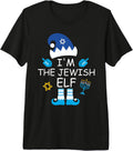 I’m the Jewish Elf Funny Hanukkah Pajama Chanukah Festival Premium Tri-blend T-Shirt