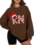 Nurse Christmas Sweatshirt Women Funny Registered Nurse Long Sleeve Graphic Shirts RN Xmas Holiday Pullover Sweater