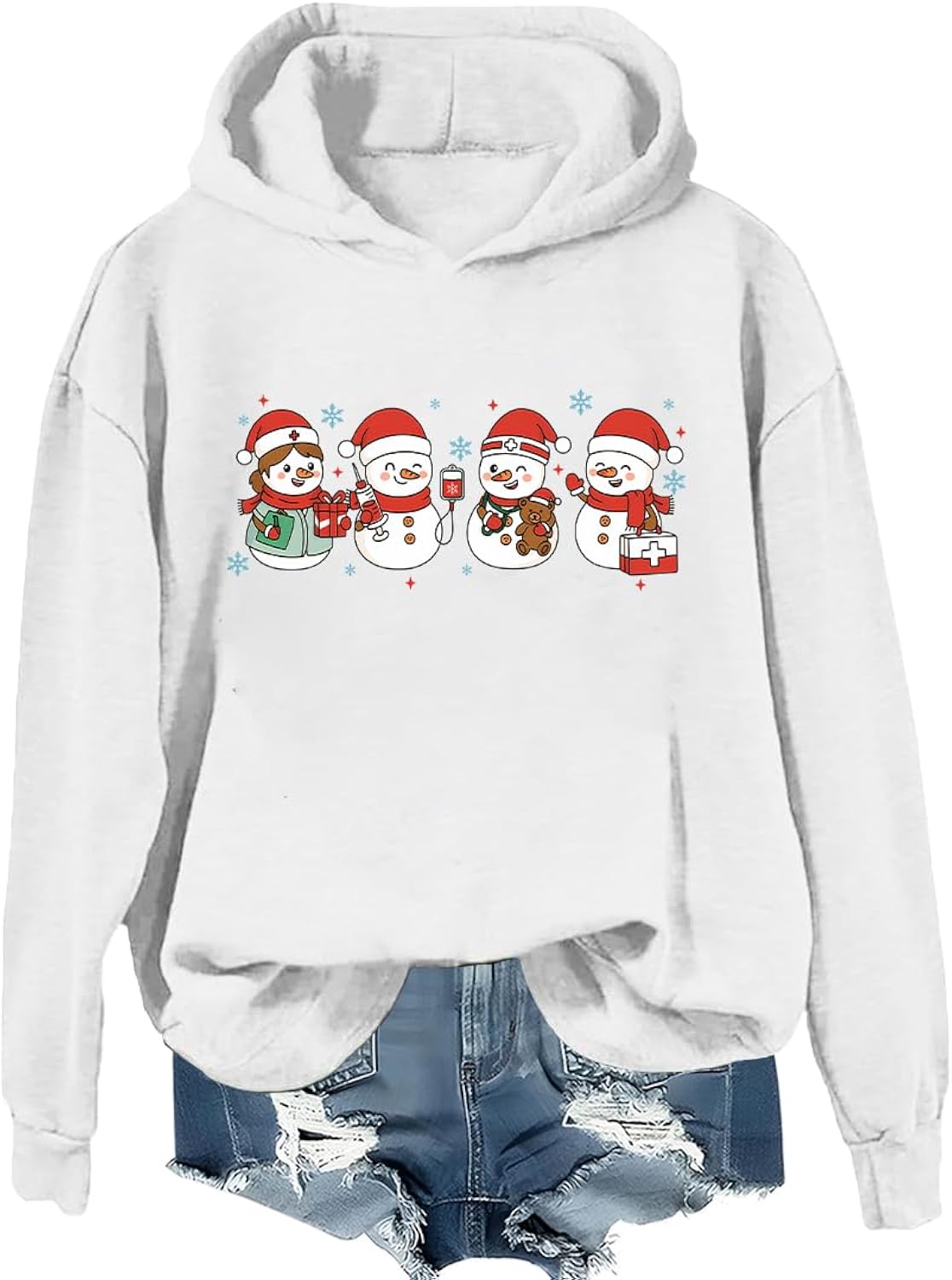 Snowman Sweatshirt Christmas Snowman Shirts For Women Man Merry Christmas Holiday Season Shirt