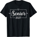 Senior 2027 Class of 2027 Back to School Seniors Graduation T-Shirt