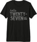 Turning 27th Birthday - Hello Twenty-Seven - est. 1998 Premium Tri-blend T-Shirt