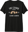 Christmas Cookie Baking Crew Christmas 2025 Cookie Counter Premium Tri-Blend T-Shirt