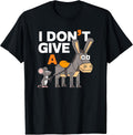 Mouse Rat I Dont Give A Rats Donkey Funny Christmas Dad Rat T-Shirt