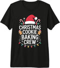 Christmas Cookie Baking Crew Funny Family Holiday Kitchen Premium Tri-Blend T-Shirt