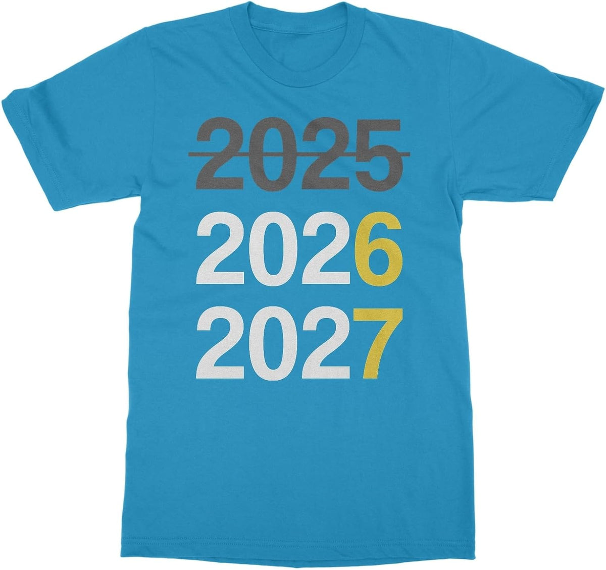 2026 2027 Years are Literally 6 7-6-7 Meme Funny Unisex T-Shirt