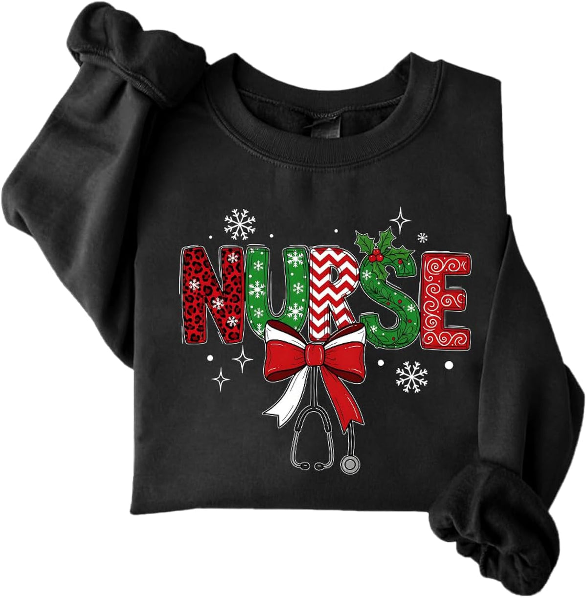 Christmas Nurse Sweatshirt, Nurse Christmas Sweatshirts, Unisex