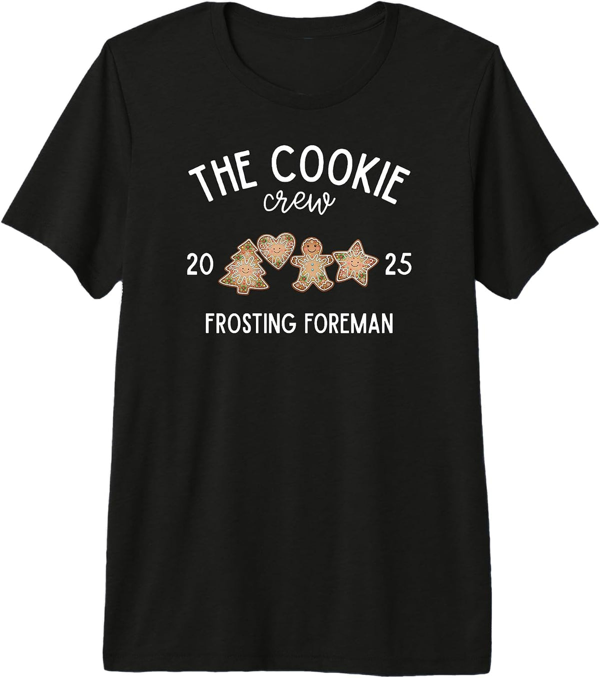 Christmas Cookie Baking Crew Christmas 2025 Frosting Foreman Premium Tri-Blend T-Shirt