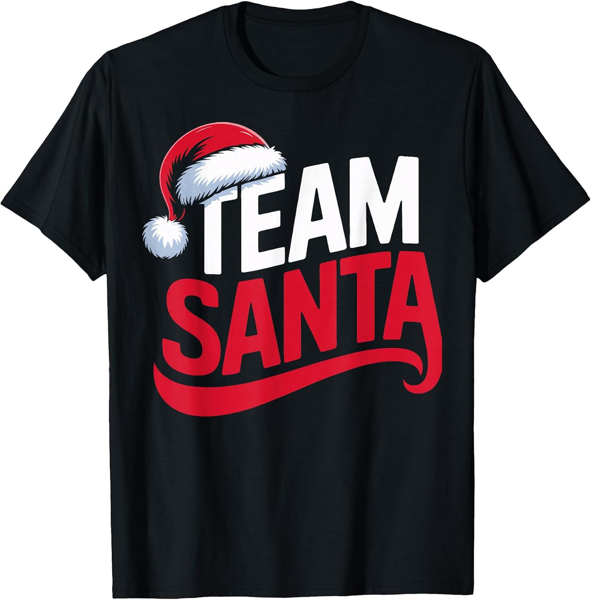 Christmas Squad Team Santa Holiday Party Family Festive Fun T-Shirt