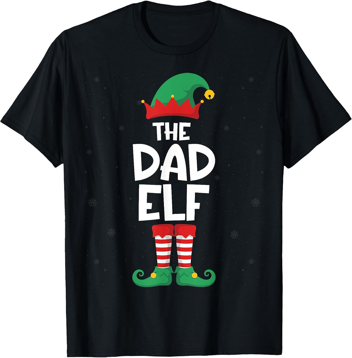 The Dad Elf - Christmas Holiday Father Xmas T-Shirt