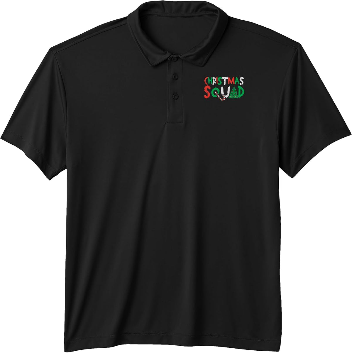 Christmas Squad Xmas Christmas Family Kids Boys Girl Friends Performance Polo Shirt