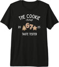 Christmas 2025 Cookie Crew Christmas Baking Funny 67 Meme Premium Tri-Blend T-Shirt