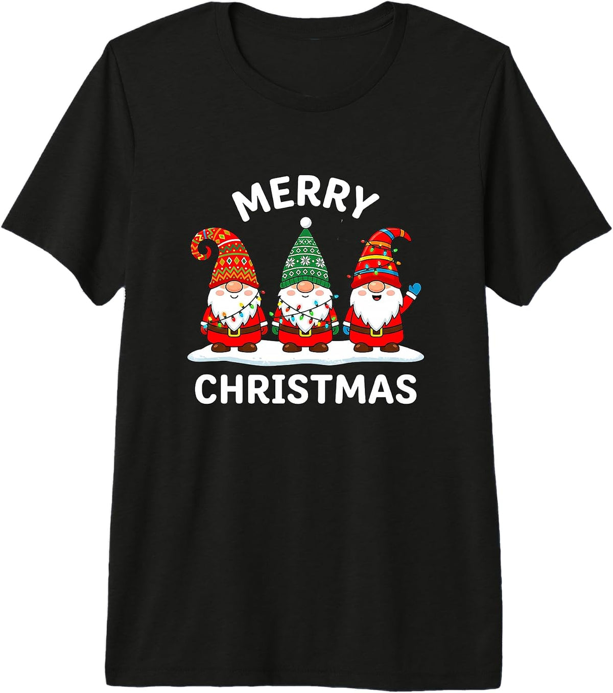 Christmas Gnome Family Christmas Gnome Gift Idea Premium Tri-Blend T-Shirt