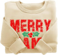 Merry Mama Sweatshirt Christmas Hoodie for Mom